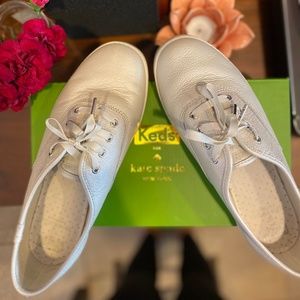 Kate Spade Keds Pearl White